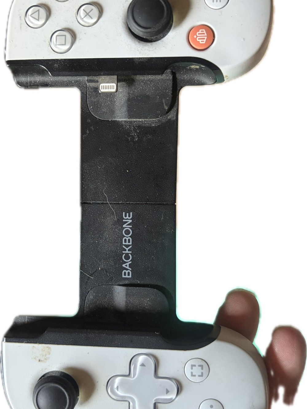 Backbone Mobile Gaming Controller - Black and White
